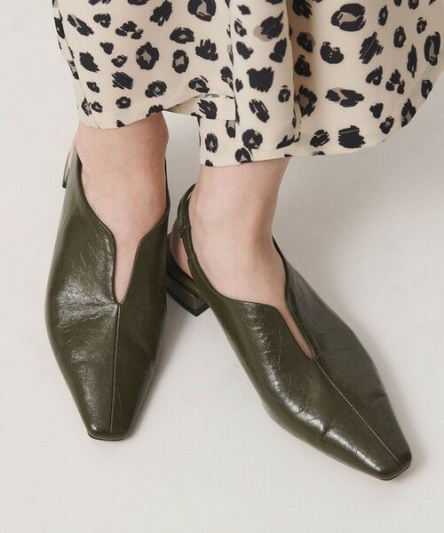 BEAUTY&YOUTH UNITED ARROWS / ビューティー&ユース ユナイテッドアローズ パンプス | Vカット バックストラップ パンプス | 詳細11