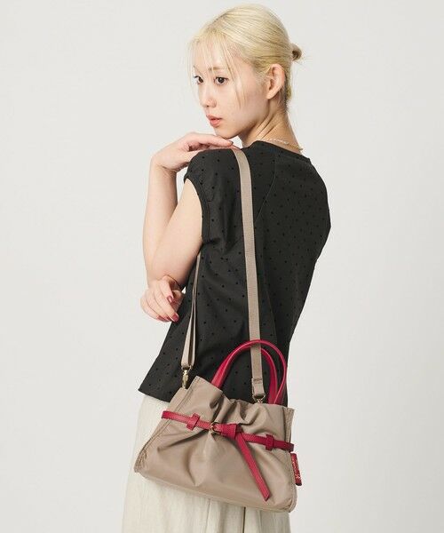 BEAUTY&YOUTH UNITED ARROWS / ビューティー&ユース ユナイテッドアローズ トートバッグ | ＜VIOLAd’ORO＞BIANCA ナイロン ベルト トートバッグ S | 詳細1