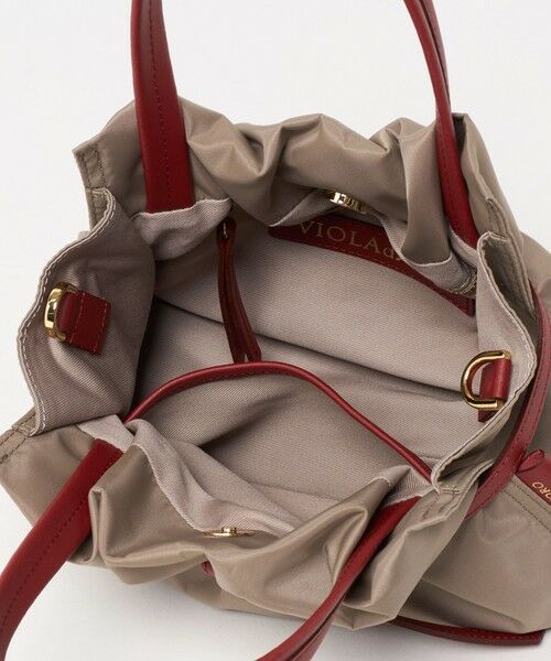 BEAUTY&YOUTH UNITED ARROWS / ビューティー&ユース ユナイテッドアローズ トートバッグ | ＜VIOLAd’ORO＞BIANCA ナイロン ベルト トートバッグ S | 詳細11