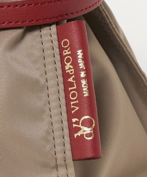 BEAUTY&YOUTH UNITED ARROWS / ビューティー&ユース ユナイテッドアローズ トートバッグ | ＜VIOLAd’ORO＞BIANCA ナイロン ベルト トートバッグ S | 詳細17