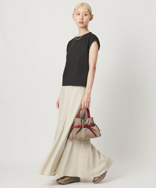 BEAUTY&YOUTH UNITED ARROWS / ビューティー&ユース ユナイテッドアローズ トートバッグ | ＜VIOLAd’ORO＞BIANCA ナイロン ベルト トートバッグ S | 詳細2