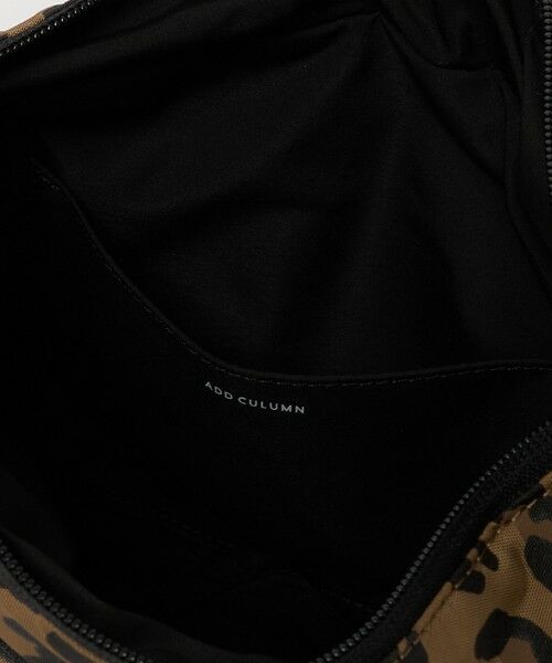 BEAUTY&YOUTH UNITED ARROWS / ビューティー&ユース ユナイテッドアローズ ショルダーバッグ | 【別注】＜ADD CULUMN＞レオパード ナイロン ムーン ショルダーバッグ | 詳細10