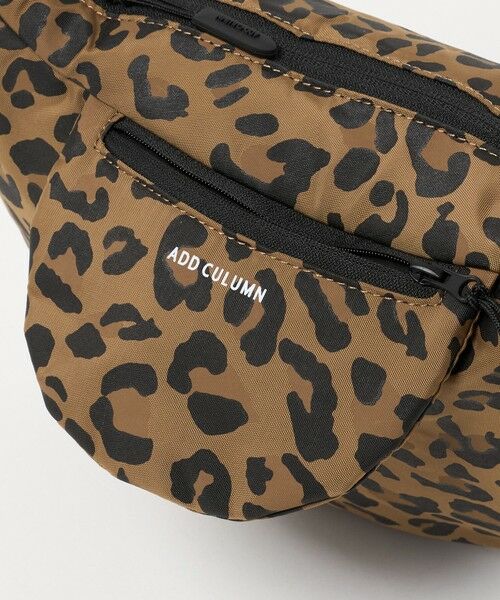 BEAUTY&YOUTH UNITED ARROWS / ビューティー&ユース ユナイテッドアローズ ショルダーバッグ | 【別注】＜ADD CULUMN＞レオパード ナイロン ムーン ショルダーバッグ | 詳細11