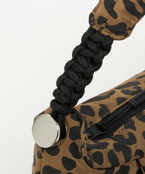 BEAUTY&YOUTH UNITED ARROWS / ビューティー&ユース ユナイテッドアローズ ショルダーバッグ | 【別注】＜ADD CULUMN＞レオパード ナイロン ムーン ショルダーバッグ | 詳細12