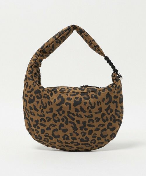 BEAUTY&YOUTH UNITED ARROWS / ビューティー&ユース ユナイテッドアローズ ショルダーバッグ | 【別注】＜ADD CULUMN＞レオパード ナイロン ムーン ショルダーバッグ | 詳細5