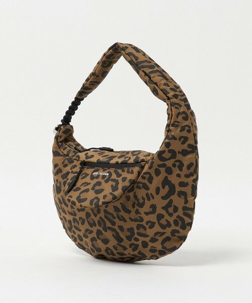 BEAUTY&YOUTH UNITED ARROWS / ビューティー&ユース ユナイテッドアローズ ショルダーバッグ | 【別注】＜ADD CULUMN＞レオパード ナイロン ムーン ショルダーバッグ | 詳細6