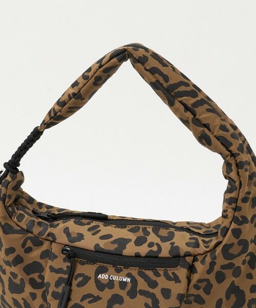 BEAUTY&YOUTH UNITED ARROWS / ビューティー&ユース ユナイテッドアローズ ショルダーバッグ | 【別注】＜ADD CULUMN＞レオパード ナイロン ムーン ショルダーバッグ | 詳細7