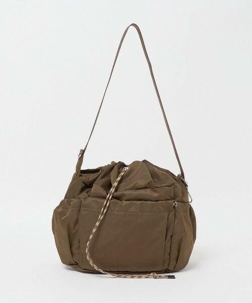 BEAUTY&YOUTH UNITED ARROWS / ビューティー&ユース ユナイテッドアローズ ショルダーバッグ | ＜NOMADIS＞ナイロン SQUASH ショルダーバッグ（DK.BROWN）