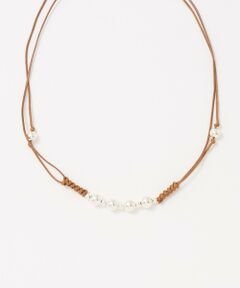 BEAUTY&YOUTH UNITED ARROWS / ビューティー&ユース ユナイテッドアローズ ネックレス・ペンダント・チョーカー | ＜ERICKA NICOLAS BEGAY＞SHINY 4ボール ネックレス