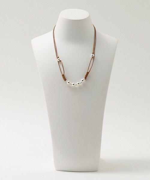 BEAUTY&YOUTH UNITED ARROWS / ビューティー&ユース ユナイテッドアローズ ネックレス・ペンダント・チョーカー | ＜ERICKA NICOLAS BEGAY＞SHINY 4ボール ネックレス | 詳細9