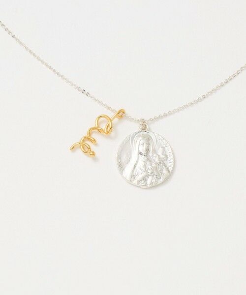 BEAUTY&YOUTH UNITED ARROWS / ビューティー&ユース ユナイテッドアローズ ネックレス・ペンダント・チョーカー | ＜LAPUIS＞MIX Oui コイン ネックレス | 詳細4
