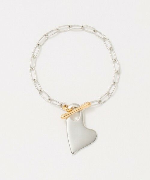 BEAUTY&YOUTH UNITED ARROWS / ビューティー&ユース ユナイテッドアローズ ブレスレット・バングル | ＜LAPUIS＞MIX Nuance heart ブレスレット（その他1）