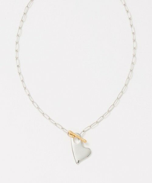 BEAUTY&YOUTH UNITED ARROWS / ビューティー&ユース ユナイテッドアローズ ネックレス・ペンダント・チョーカー | 【別注】＜LAPUIS＞MIX Nuance heart ネックレス（その他1）