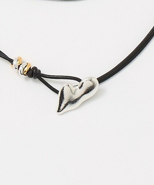 BEAUTY&YOUTH UNITED ARROWS / ビューティー&ユース ユナイテッドアローズ ネックレス・ペンダント・チョーカー | ＜LAPUIS＞Heart wrap チョーカー | 詳細4