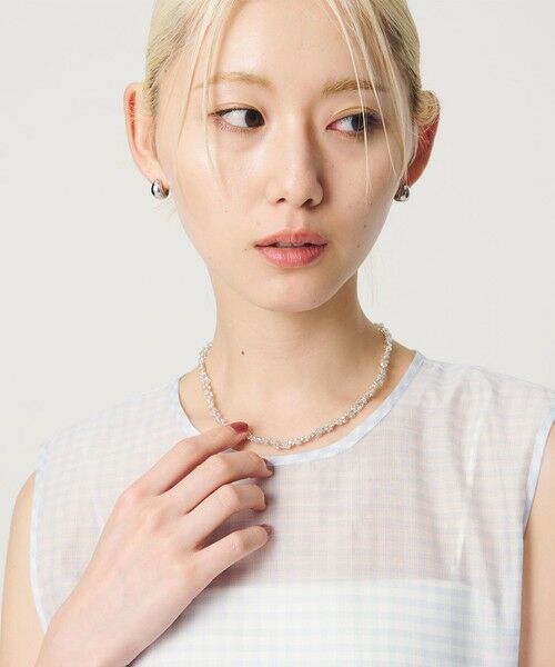 BEAUTY&YOUTH UNITED ARROWS / ビューティー&ユース ユナイテッドアローズ ネックレス・ペンダント・チョーカー | ＜LAPUIS＞Craft beads ネックレス | 詳細7