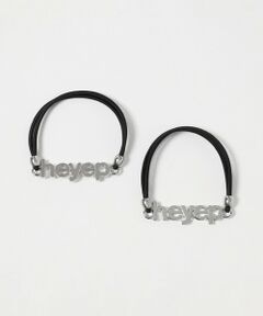 BEAUTY&YOUTH UNITED ARROWS / ビューティー&ユース ユナイテッドアローズ ヘアゴム・シュシュ | ＜heyep＞ロゴ ヘアタイ/2P