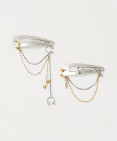 BEAUTY&YOUTH UNITED ARROWS / ビューティー&ユース ユナイテッドアローズ ヘアピン | ＜heyep＞ピアス チェーン ヘアクリップ/2P