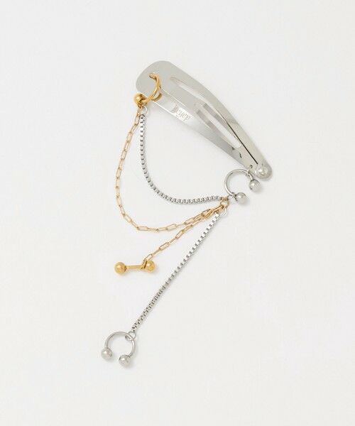 BEAUTY&YOUTH UNITED ARROWS / ビューティー&ユース ユナイテッドアローズ ヘアピン | ＜heyep＞ピアス チェーン ヘアクリップ/2P | 詳細1