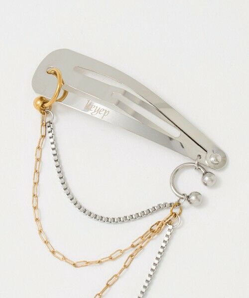 BEAUTY&YOUTH UNITED ARROWS / ビューティー&ユース ユナイテッドアローズ ヘアピン | ＜heyep＞ピアス チェーン ヘアクリップ/2P | 詳細3