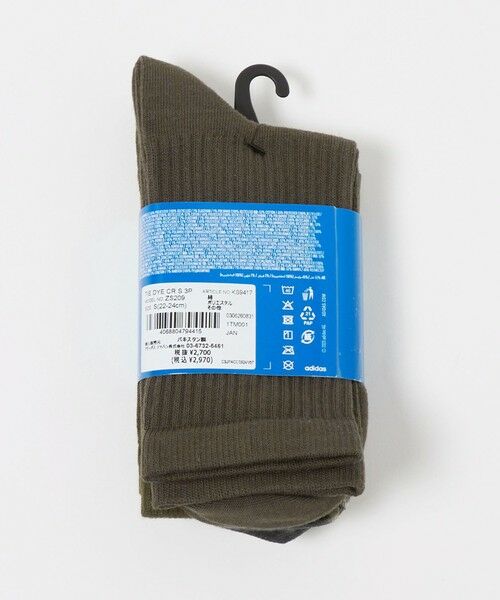 BEAUTY&YOUTH UNITED ARROWS / ビューティー&ユース ユナイテッドアローズ ソックス | ＜adidas Originals＞タイダイ クルーソックス/3P | 詳細11