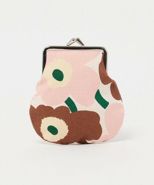 BEAUTY&YOUTH UNITED ARROWS / ビューティー&ユース ユナイテッドアローズ ポーチ | ＜marimekko＞Mini Unikko Pieni Kukkaro がま口 ポーチ（PINK）