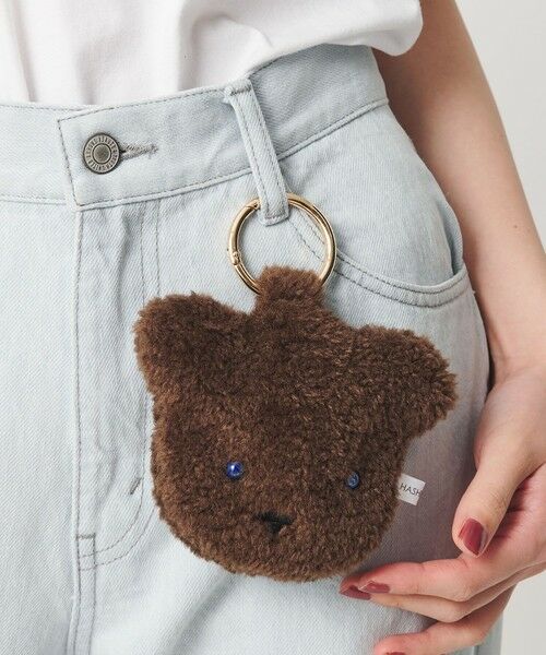 BEAUTY&YOUTH UNITED ARROWS / ビューティー&ユース ユナイテッドアローズ ポーチ | 【WEB限定】＜Hashibami＞ぬいぐるみ チャーム（DK.BROWN）