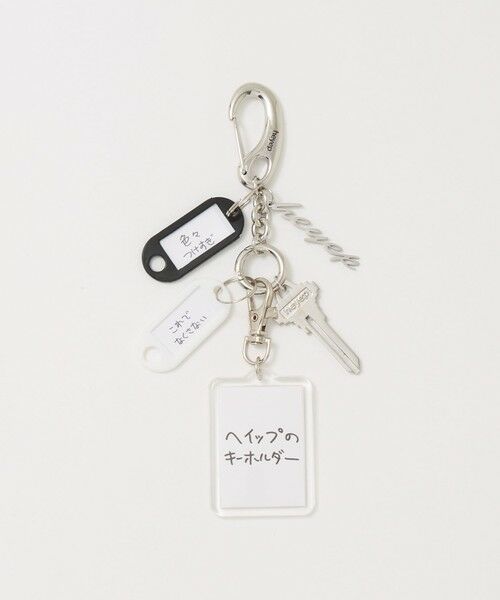 BEAUTY&YOUTH UNITED ARROWS / ビューティー&ユース ユナイテッドアローズ キーホルダー・ストラップ | ＜heyep＞KEN KAGAMI キーリング（SILVER）