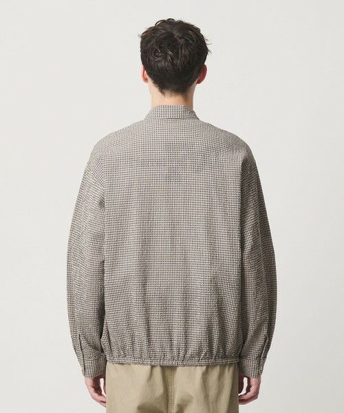 BEAUTY&YOUTH UNITED ARROWS / ビューティー&ユース ユナイテッドアローズ シャツ・ブラウス | アーバン サッカー チェック ジップ シャツ | 詳細6