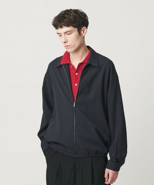 BEAUTY&YOUTH UNITED ARROWS / ビューティー&ユース ユナイテッドアローズ シャツ・ブラウス | アーバン サッカー チェック ジップ シャツ | 詳細12