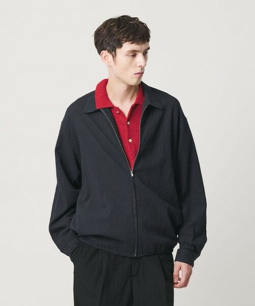 BEAUTY&YOUTH UNITED ARROWS / ビューティー&ユース ユナイテッドアローズ シャツ・ブラウス | アーバン サッカー チェック ジップ シャツ | 詳細13