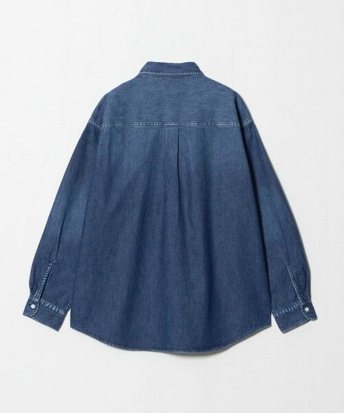 BEAUTY&YOUTH UNITED ARROWS / ビューティー&ユース ユナイテッドアローズ シャツ・ブラウス | シェービング デニム レギュラーカラー シャツ GRANDE型 | 詳細1