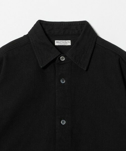BEAUTY&YOUTH UNITED ARROWS / ビューティー&ユース ユナイテッドアローズ シャツ・ブラウス | ライト ハイツイスト デニム オーバー シャツ | 詳細1