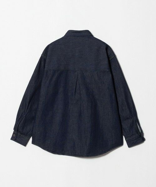 BEAUTY&YOUTH UNITED ARROWS / ビューティー&ユース ユナイテッドアローズ シャツ・ブラウス | ライト ハイツイスト デニム オーバー シャツ | 詳細4