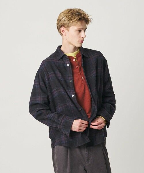 BEAUTY&YOUTH UNITED ARROWS / ビューティー&ユース ユナイテッドアローズ シャツ・ブラウス | ウーブン ネル チェック シャツ | 詳細2