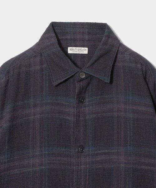 BEAUTY&YOUTH UNITED ARROWS / ビューティー&ユース ユナイテッドアローズ シャツ・ブラウス | ウーブン ネル チェック シャツ | 詳細8