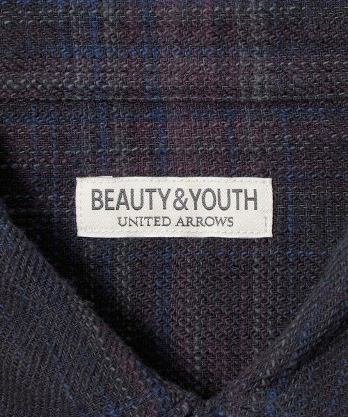 BEAUTY&YOUTH UNITED ARROWS / ビューティー&ユース ユナイテッドアローズ シャツ・ブラウス | ウーブン ネル チェック シャツ | 詳細12