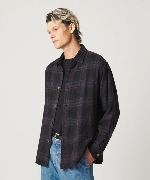 BEAUTY&YOUTH UNITED ARROWS / ビューティー&ユース ユナイテッドアローズ シャツ・ブラウス | ウーブン ネル チェック シャツ | 詳細5