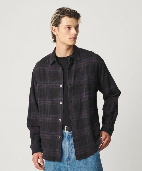 BEAUTY&YOUTH UNITED ARROWS / ビューティー&ユース ユナイテッドアローズ シャツ・ブラウス | ウーブン ネル チェック シャツ | 詳細6