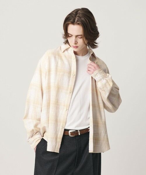 BEAUTY&YOUTH UNITED ARROWS / ビューティー&ユース ユナイテッドアローズ シャツ・ブラウス | ウーブン ネル チェック シャツ | 詳細13