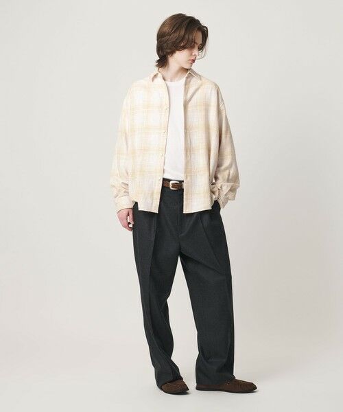 BEAUTY&YOUTH UNITED ARROWS / ビューティー&ユース ユナイテッドアローズ シャツ・ブラウス | ウーブン ネル チェック シャツ | 詳細15