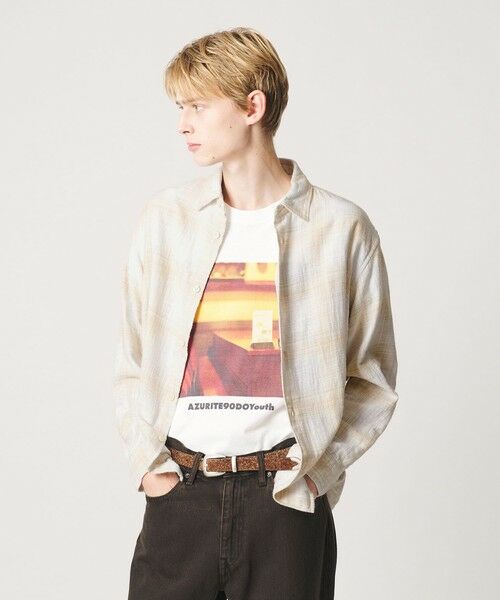 BEAUTY&YOUTH UNITED ARROWS / ビューティー&ユース ユナイテッドアローズ シャツ・ブラウス | ウーブン ネル チェック シャツ | 詳細14