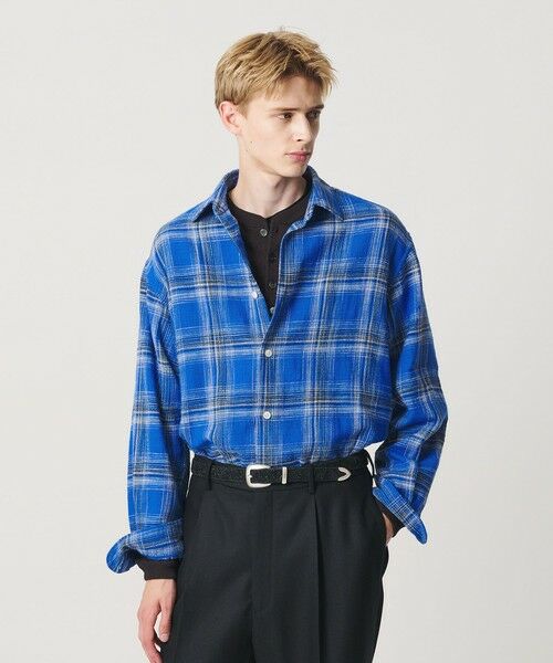 BEAUTY&YOUTH UNITED ARROWS / ビューティー&ユース ユナイテッドアローズ シャツ・ブラウス | ウーブン ネル チェック シャツ | 詳細25