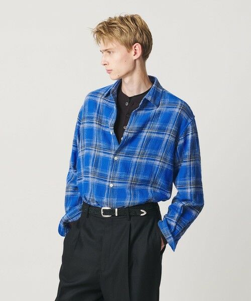 BEAUTY&YOUTH UNITED ARROWS / ビューティー&ユース ユナイテッドアローズ シャツ・ブラウス | ウーブン ネル チェック シャツ | 詳細26