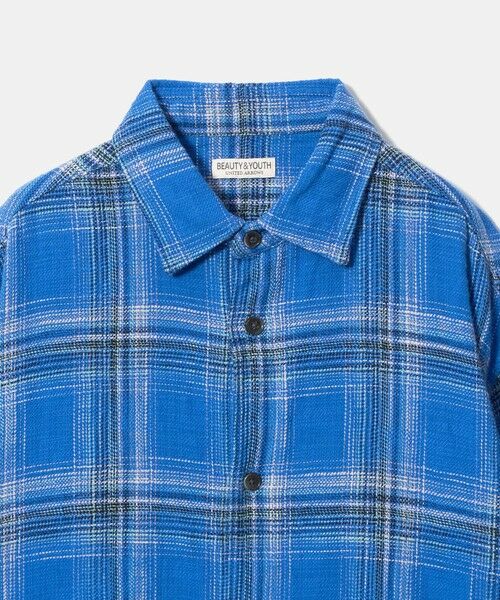 BEAUTY&YOUTH UNITED ARROWS / ビューティー&ユース ユナイテッドアローズ シャツ・ブラウス | ウーブン ネル チェック シャツ | 詳細29