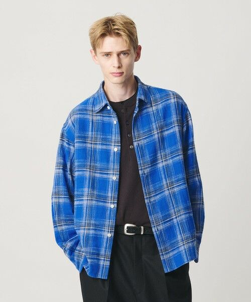 BEAUTY&YOUTH UNITED ARROWS / ビューティー&ユース ユナイテッドアローズ シャツ・ブラウス | ウーブン ネル チェック シャツ | 詳細24