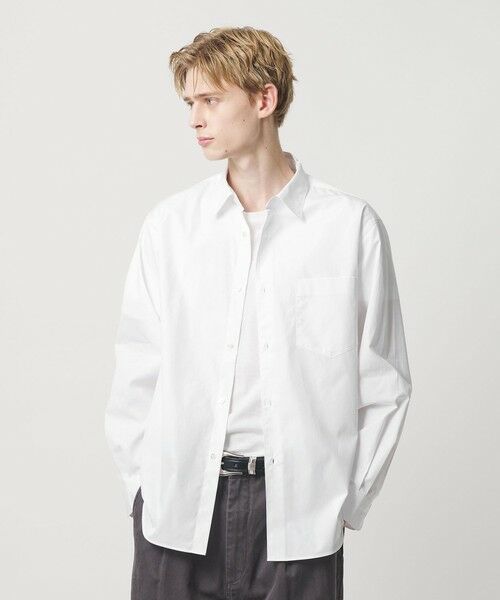BEAUTY&YOUTH UNITED ARROWS / ビューティー&ユース ユナイテッドアローズ シャツ・ブラウス | HI-LINE 120/2 ブロード レギュラー シャツ | 詳細1