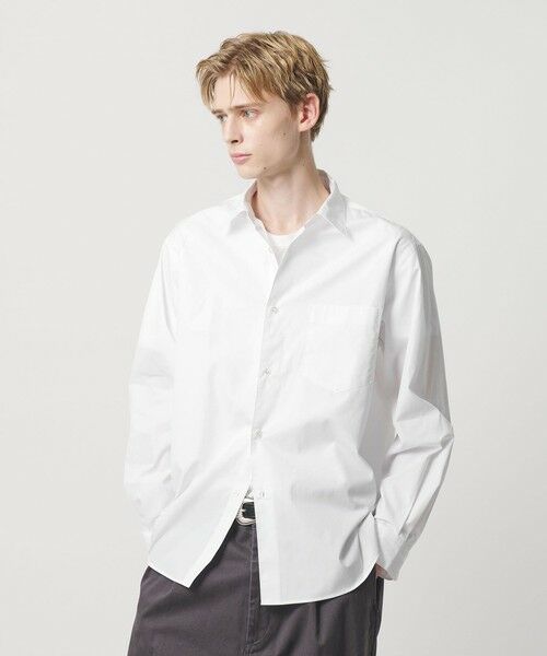 BEAUTY&YOUTH UNITED ARROWS / ビューティー&ユース ユナイテッドアローズ シャツ・ブラウス | HI-LINE 120/2 ブロード レギュラー シャツ | 詳細3