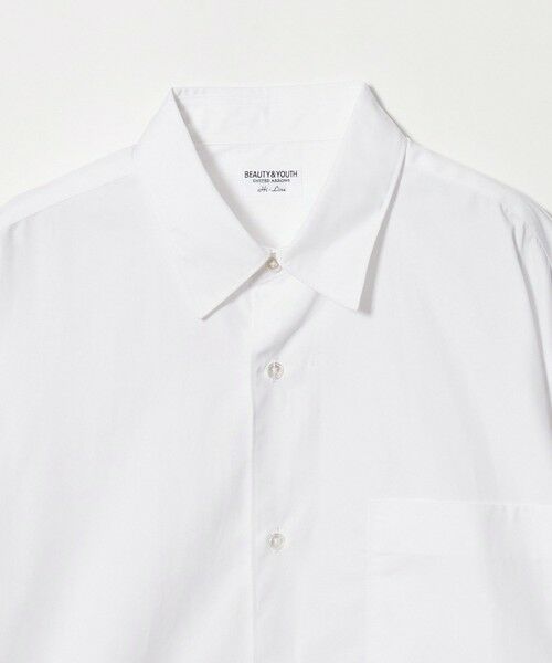 BEAUTY&YOUTH UNITED ARROWS / ビューティー&ユース ユナイテッドアローズ シャツ・ブラウス | HI-LINE 120/2 ブロード レギュラー シャツ | 詳細5