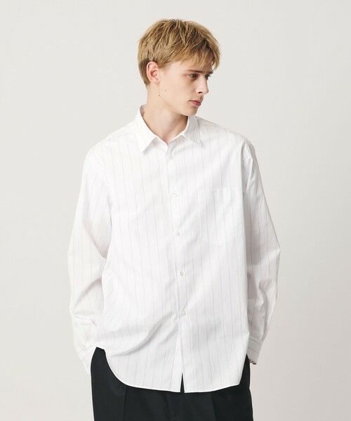 BEAUTY&YOUTH UNITED ARROWS / ビューティー&ユース ユナイテッドアローズ シャツ・ブラウス | HI-LINE 120/2 ブロード レギュラー シャツ | 詳細19