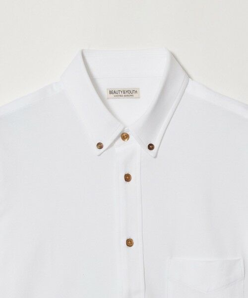 BEAUTY&YOUTH UNITED ARROWS / ビューティー&ユース ユナイテッドアローズ シャツ・ブラウス | クイック ストレッチ シャンブレー ボタンダウン シャツ SLIM型 タテヨコストレッチ | 詳細2